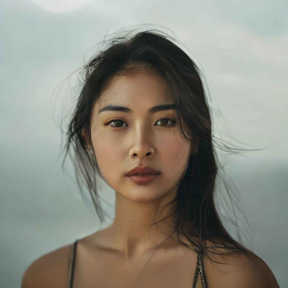 influencer in front of camera