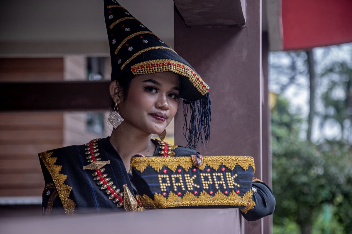 influencer wearing branded clothing
